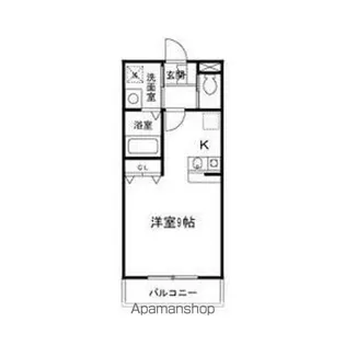 アクティ中本【2階】の間取り