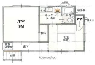岩手県北上市常盤台1丁目【一戸建】の間取り