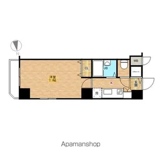 フェニックス八王子【6階】の間取り