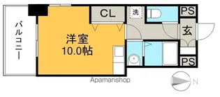 COCO北本町【4階】の間取り
