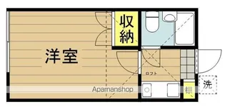カルタス21戸田第5【2F-5号室】の間取り