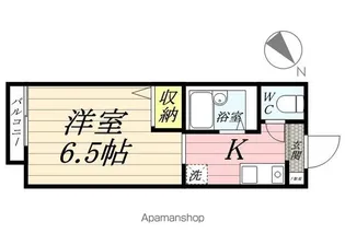 ディアス高野台【1階】の間取り
