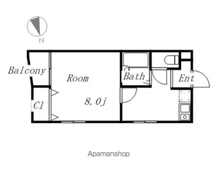 アビニヨン千種【3階】の間取り