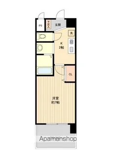 パークフラッツ金山(カナヤマ)【1315号室】の間取り
