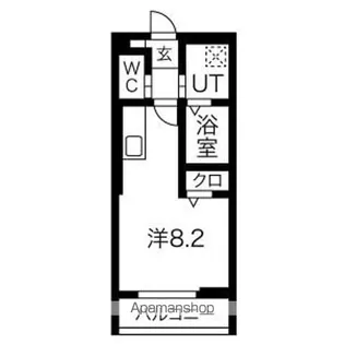 RS RESIDENCE【1階】の間取り