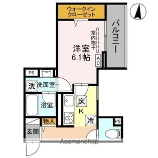 メゾン ド グレイス【1階】の間取り