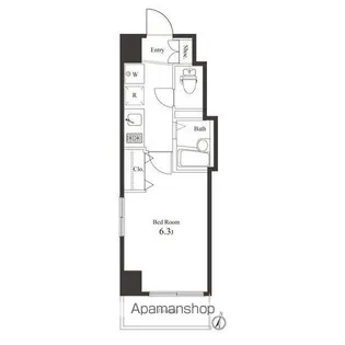 VELT Yokohama Yoshinocho【4階】の間取り