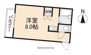 Sコート西宝町B棟【2階】の間取り
