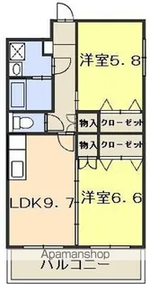 ラシーヌI【1階】の間取り