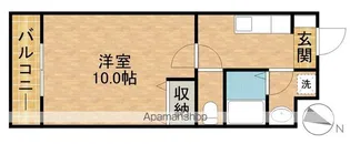 R・シャロウズ【1階】の間取り