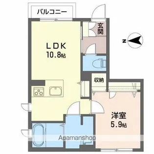 ミルフィーユ【1階】の間取り