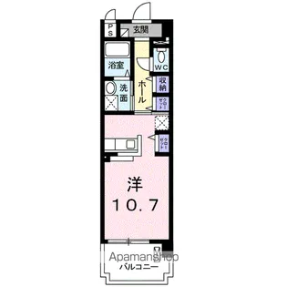 熊本県八代市田中西町【マンション】の間取り