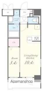 クラシィコート【2階】の間取り