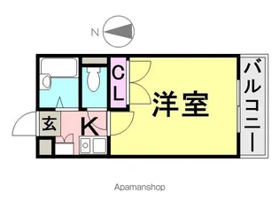 彩華1【303号室】の間取り
