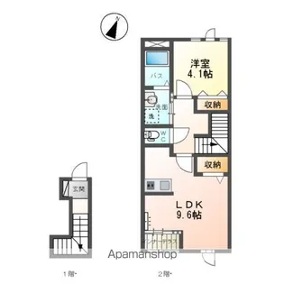 アーバンコート【2階】の間取り