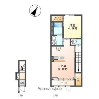 エスペランサAI【2階】の間取り