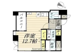 GOODWAY FUJIMI【5階】の間取り