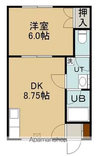 パレス美原B棟【202号室】の間取り