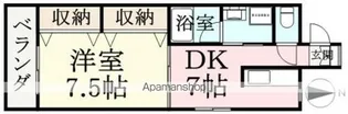 FOUR SEASONS【202号室】の間取り