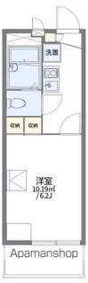 レオパレスCANDY【2階】の間取り