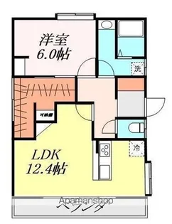 コーポムラタ(西)【201号室】の間取り
