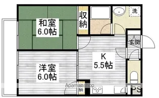 要ハイツ【3階】の間取り