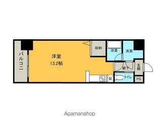 アヴニール白壁【2階】の間取り