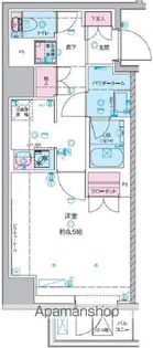 ジェノヴィア桜上水Ⅱ【5階】の間取り