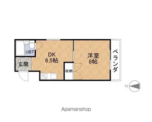 グリーンハイツ【2階】の間取り