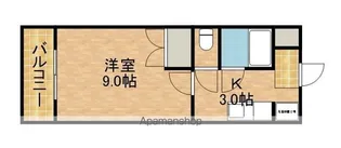 サンパークIWATA【3階】の間取り
