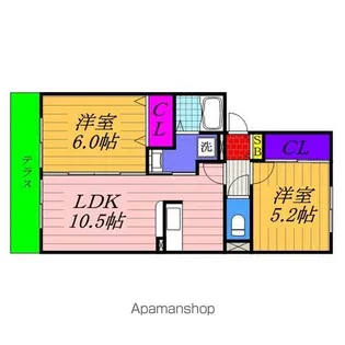 グレイス鷺沼台A【1階】の間取り