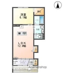 コンフォーティアⅡ【1階】の間取り