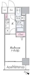 LE’A 横濱中央【4階】の間取り