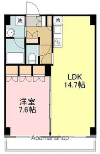 レジデンス仙台駅東【11階】の間取り