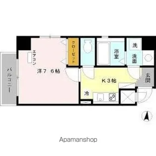 LEXCEED IZUMI【4階】の間取り