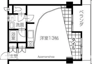 ソレイユ1番館【4階】の間取り