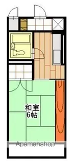 アルザスI【1階】の間取り