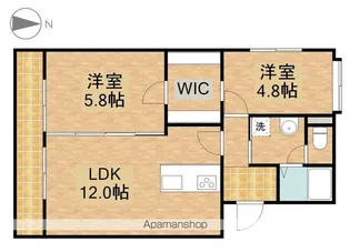 スカイキングⅢ【3階】の間取り