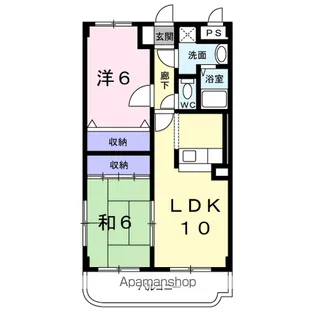 フリーデン サトー【4階】の間取り