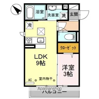 ELVITA(エルヴィータ)【1階】の間取り