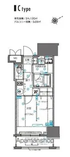 ZOOM横浜桜木町【11階】の間取り