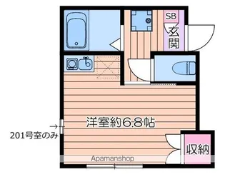 エテルノア【2階】の間取り