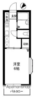 Jアベニュー【2階】の間取り