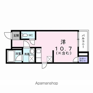 ティアラグレイス【2階】の間取り