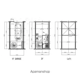 GーHANGAR1821【1階】の間取り