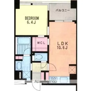 レジディア日本橋浜町【7階】の間取り