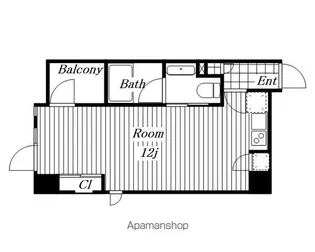 COZY徳川園【4階】の間取り