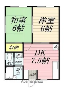 リバティ池田【1階】の間取り