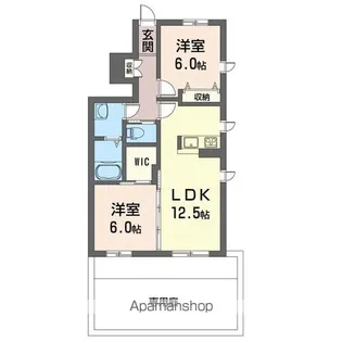 ルーラル・シーン【101号室】の間取り