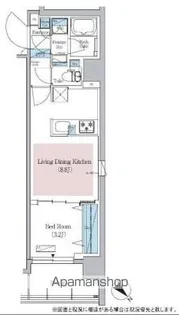 アーバネックス日本橋横山町【4階】の間取り